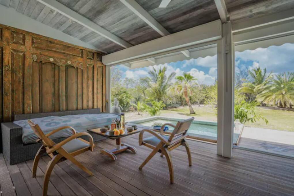 Cottage Saudade - Les Terres Basses Bagian luar foto