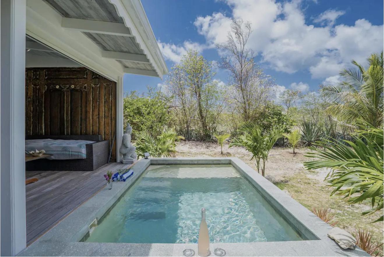 Cottage Saudade - Les Terres Basses Bagian luar foto